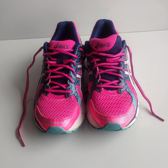 Asics GEL-Excite-2 Women’s Size 9  Pink Teal Running Athletic Shoe - Picture 3 of 8